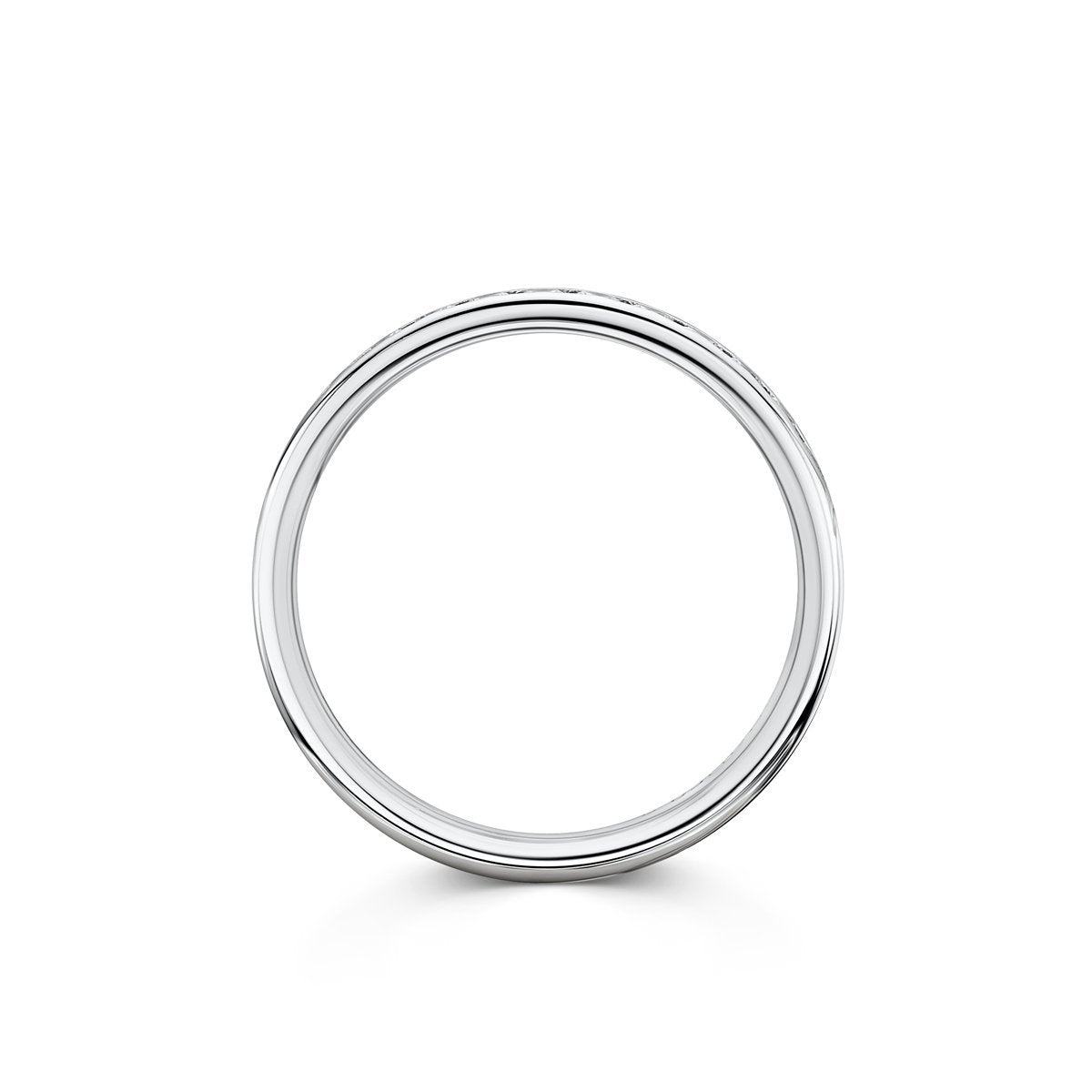 side angle platinum eternity