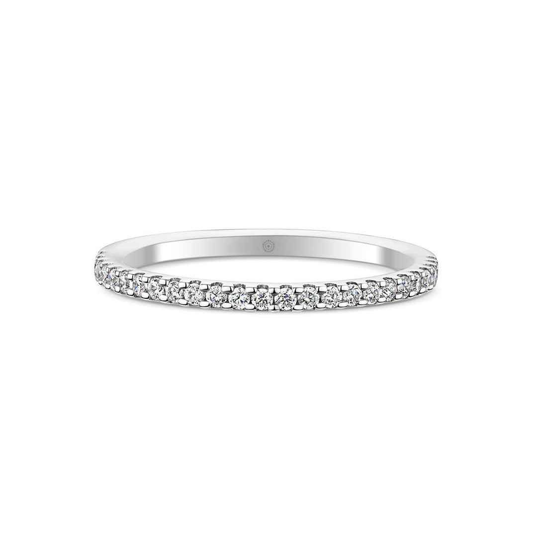 Embrace 18ct Yellow Gold 0.25ct Half Diamond Band