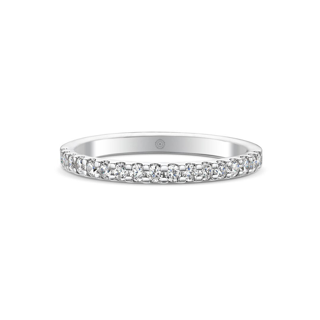Embrace 18ct Yellow Gold 0.35ct Half Diamond Band