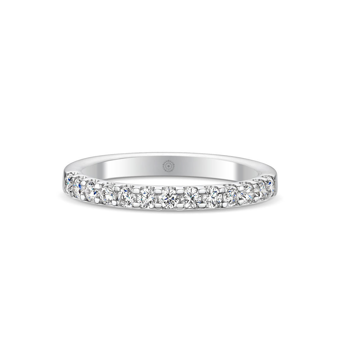 Custom Embrace Platinum 0.50ct Size Q