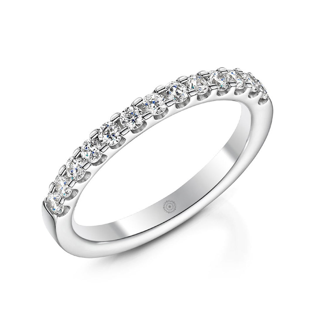 Custom Embrace Platinum 0.50ct Size Q