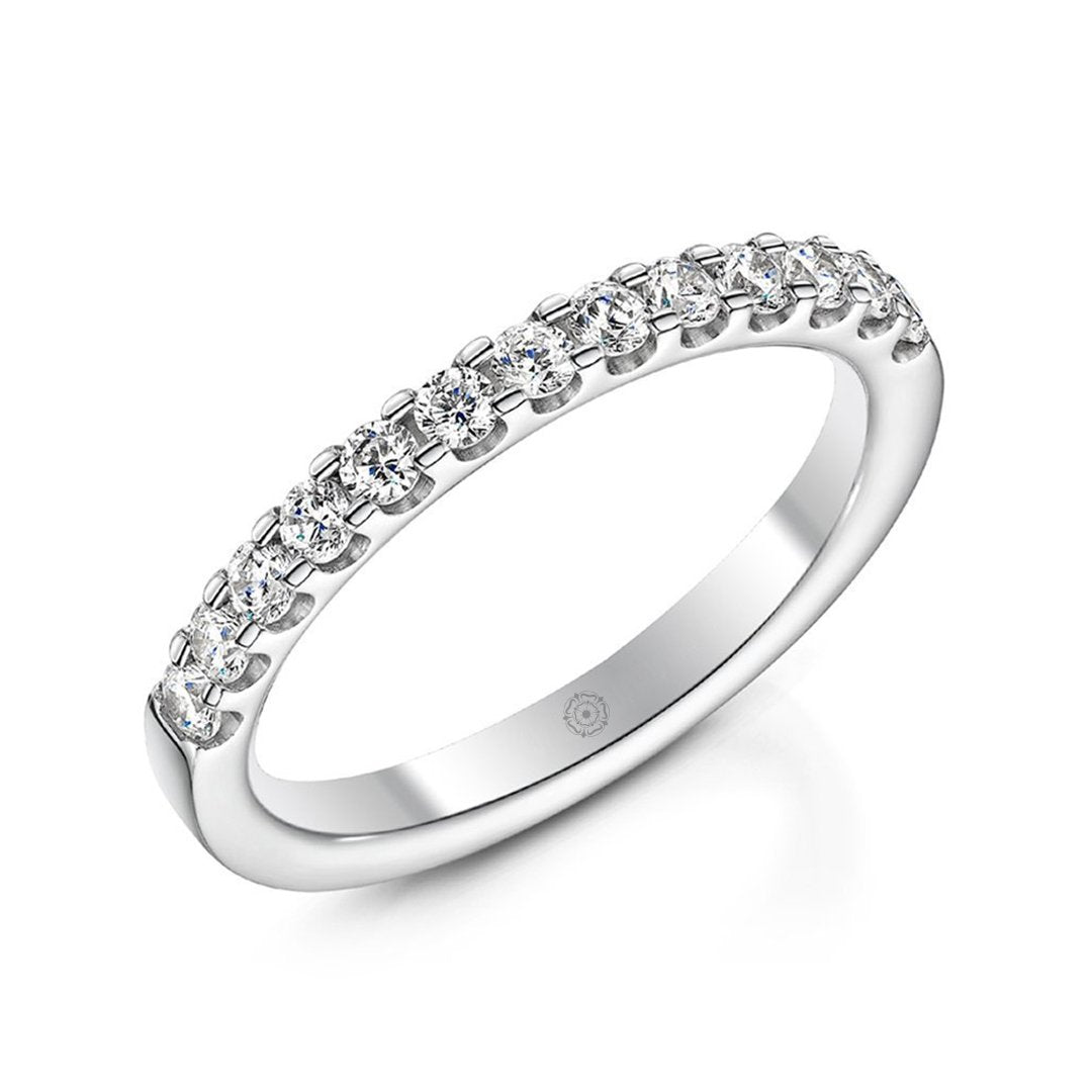 Embrace 18ct Yellow Gold 0.50ct Half Diamond Band